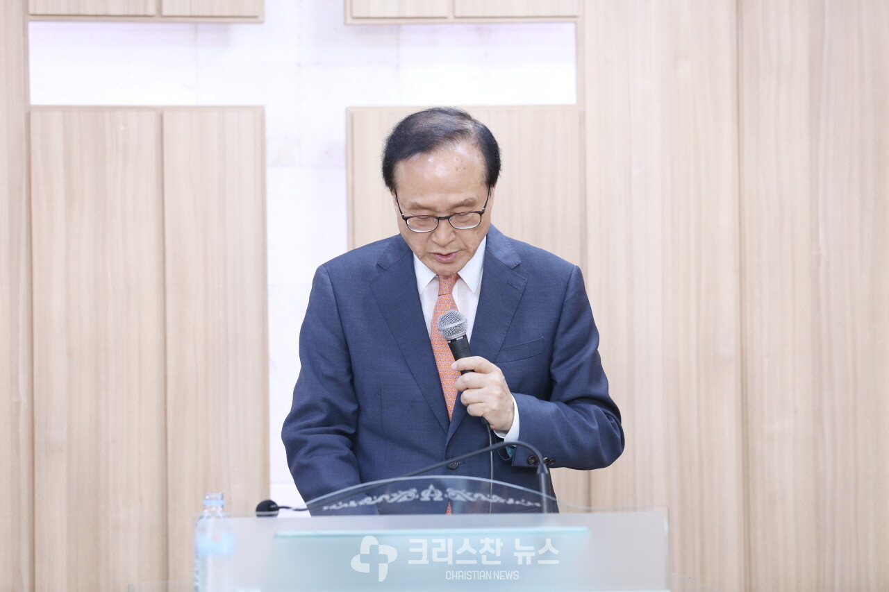 성경봉독, 이경식 장로(서울연회 동성애대책위원장)