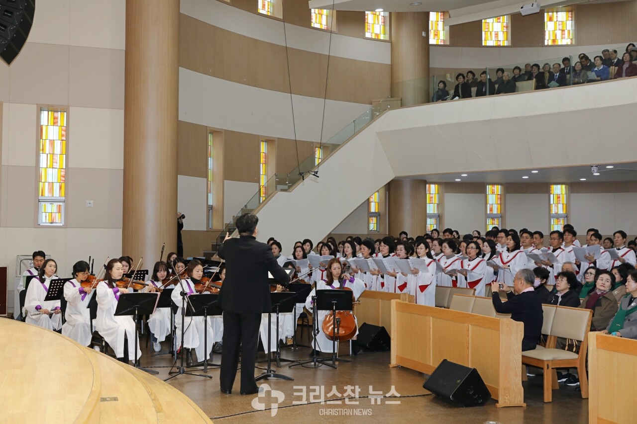 특별찬양하는 영종중앙교회 연합찬양대