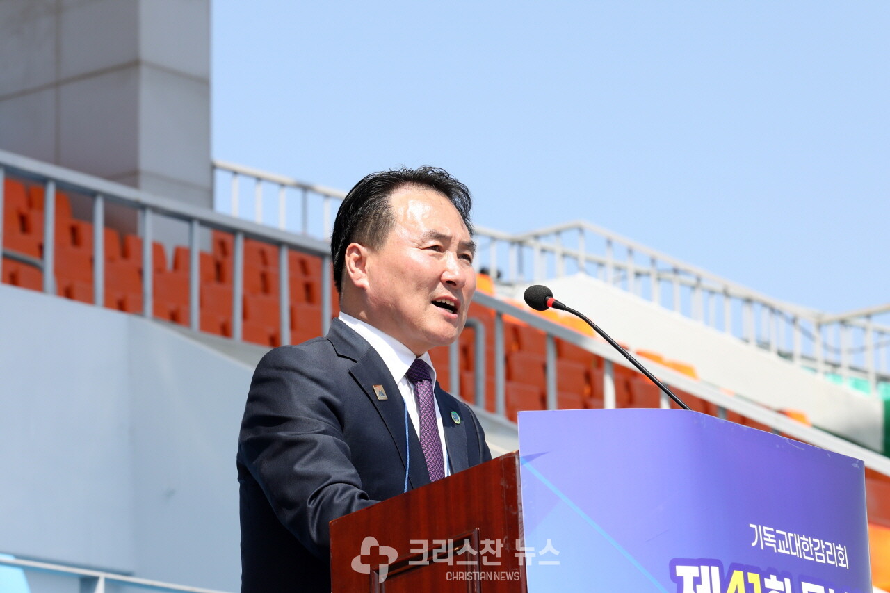 대회사, 권오종 장로(남선교회 동부연회연합회 회장)