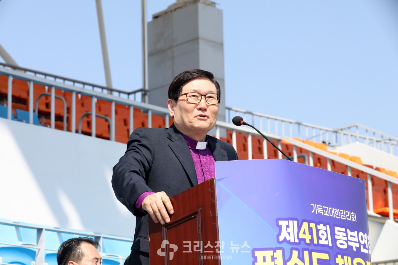 개회예배 설교, 우광성 감독(동부연회/삼천교회)