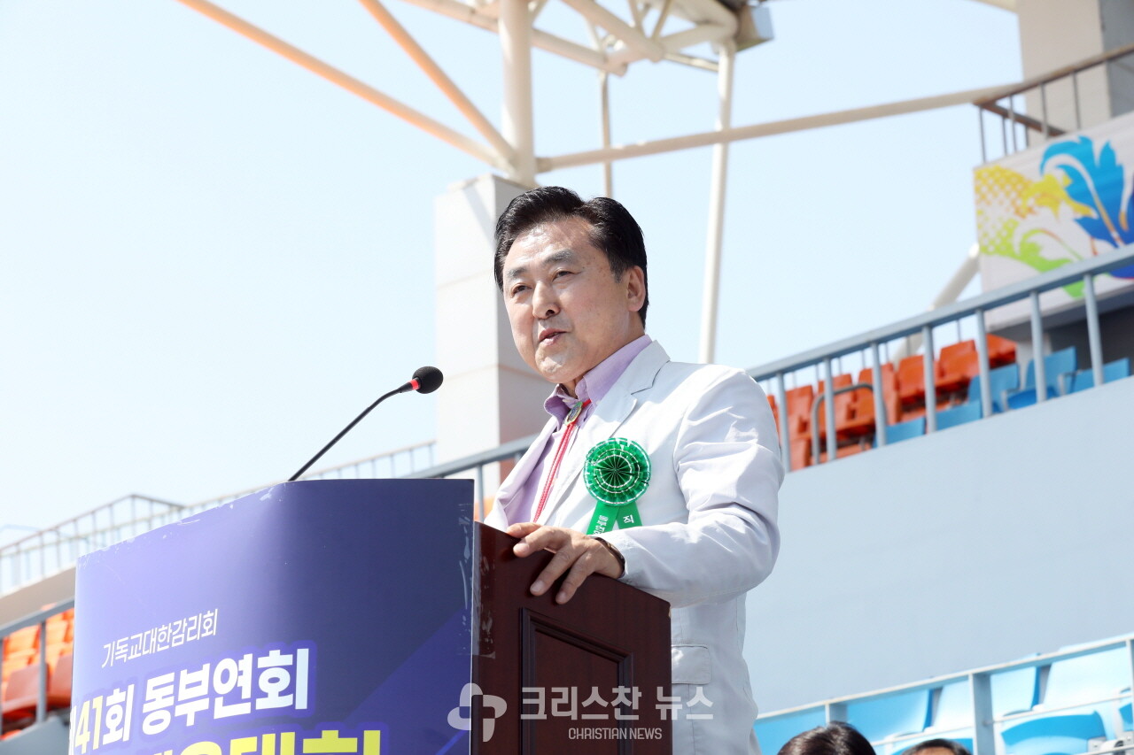격려사, 박재혁 장로(남선교회전국연합회 회장/직전대회장)