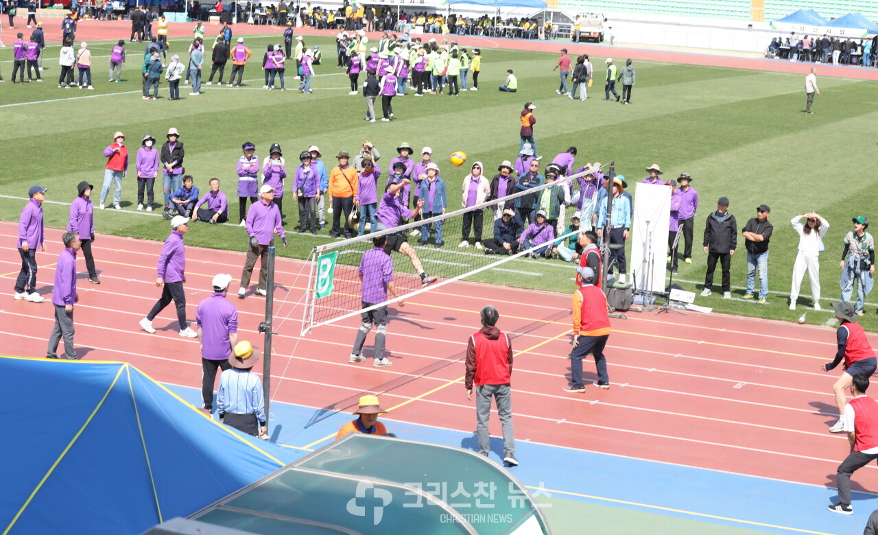 경기 진행 모습