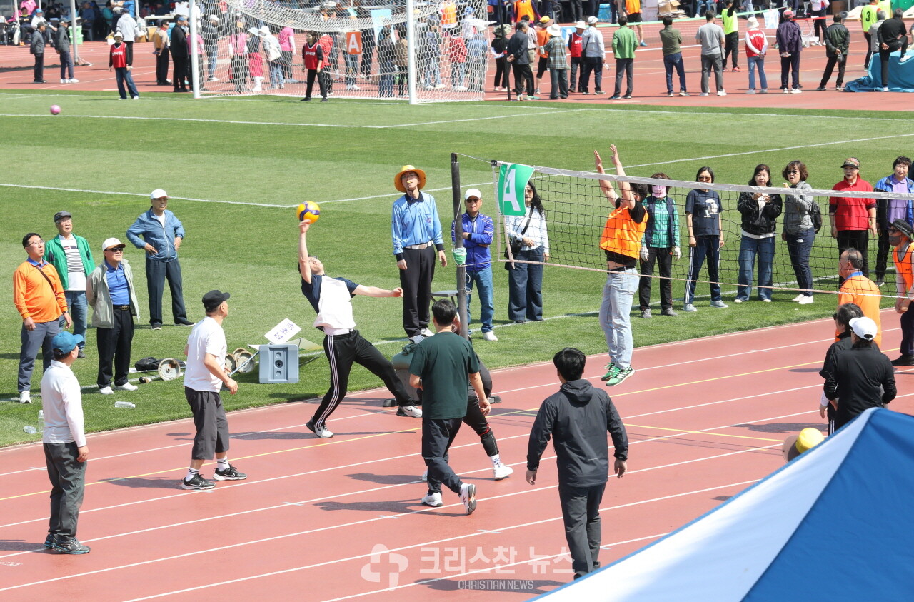 경기 진행 모습