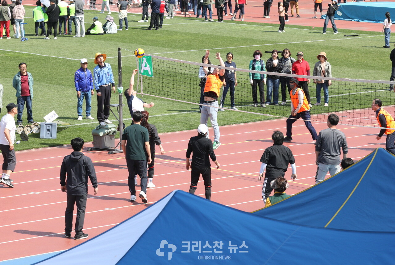 경기 진행 모습