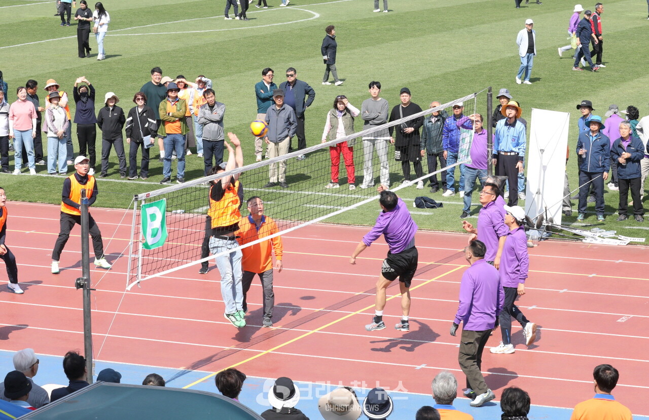 경기 진행 모습