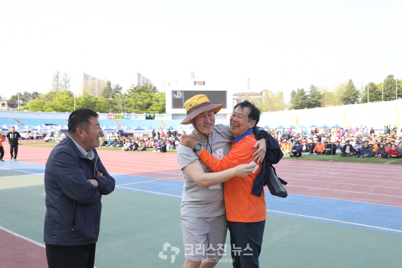 경품추첨 모습