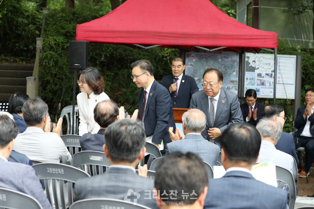 본부 직원 소개 모습